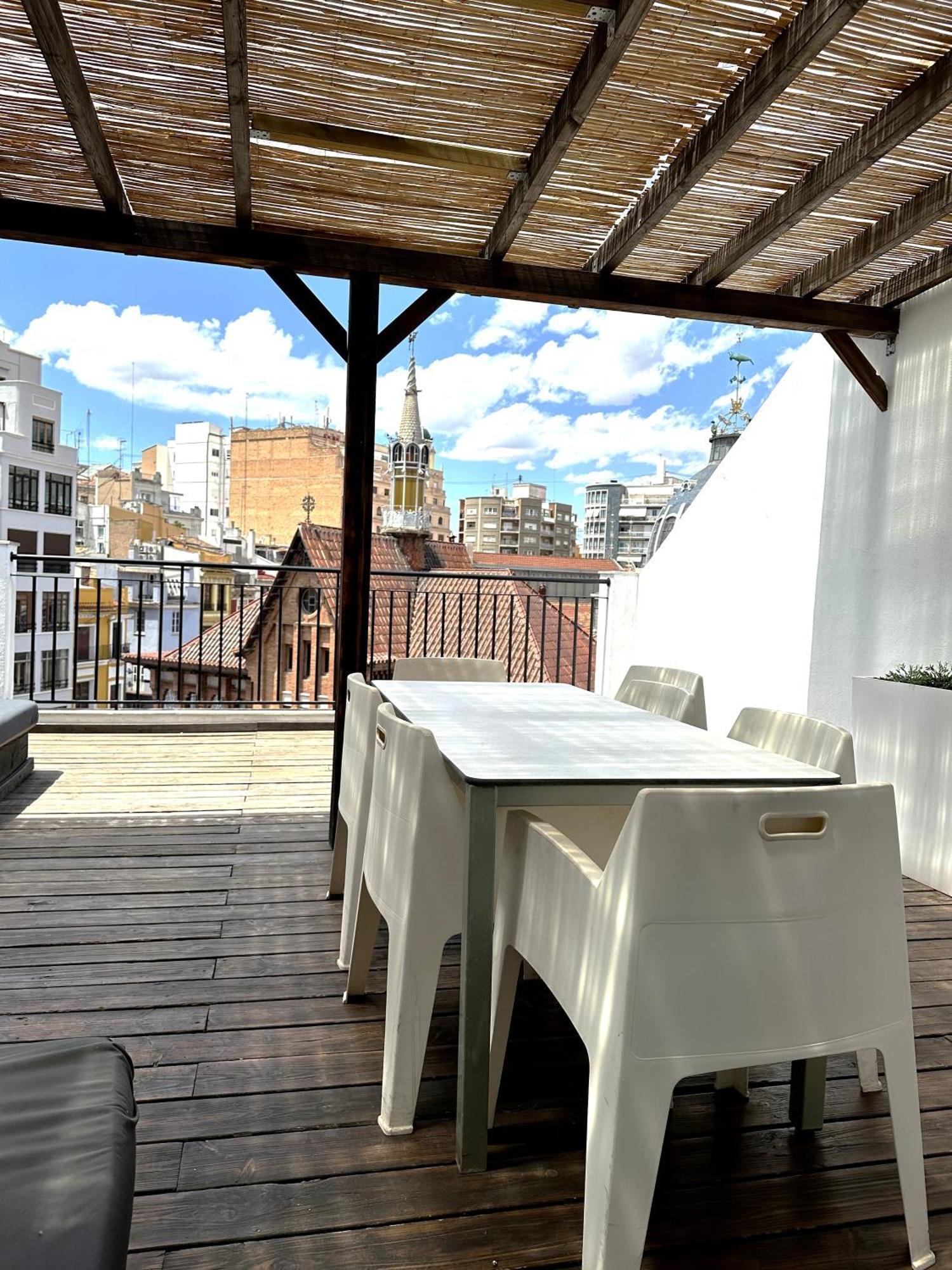 Mercado Central Suites Valencia Exterior foto